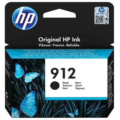 HP 912 Siyah Mürekkep Kartuş 3YL80AE