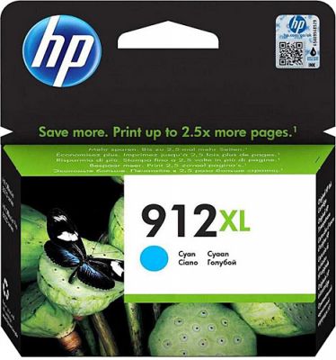 HP 912XL Mavi Mürekkep Kartuş 3YL81A