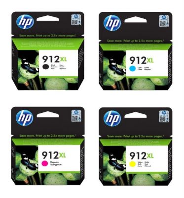 HP 912XL Orjinal Kartuş Seti Tüm Renkler