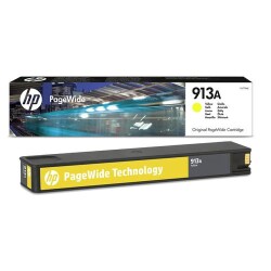 HP 913A Yüksek Kapasiteli PageWide Sarı Orijinal Kartuş - HP