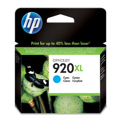 HP 920Xl Mavi Mürekkep Kartuş (CD972AE) - HP