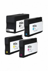 HP 950XL 951XL Muadil Kartuş Seti Tüm Renkler - HP