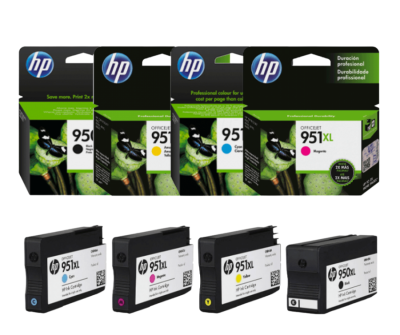HP 950XL-951XL Yüksek Kapasite Orjinal Kartuş Seti - 1
