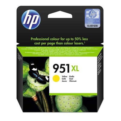 HP 951XL CN048AE Sarı Yüksek Kapasite Orjinal Kartuş - 1