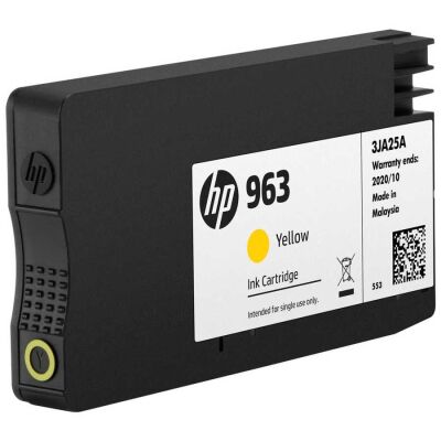 HP 963 Sarı Orijinal Kartuş 3JA25AE - 3