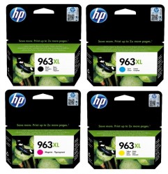 HP 963XL Orjinal Kartuş Seti Tüm Renkler - HP