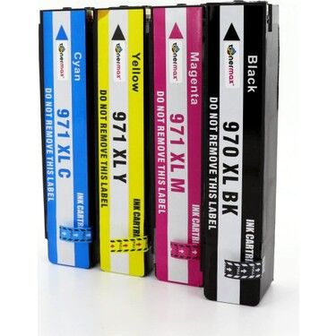 HP 970XL - 971XL Muadil Mürekkep Kartuş 4’lü Set - 2