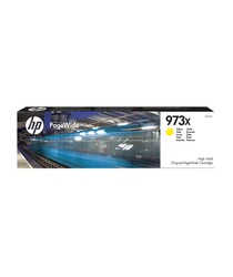 HP 973X Yüksek Kapasiteli Sarı Orijinal PageWide Kartuşu - HP
