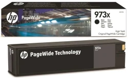 HP 973X Yüksek Kapasiteli Siyah Orijinal PageWide Kartuşu 