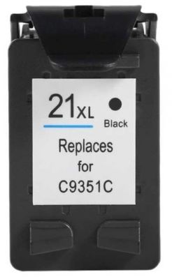 HP C21XL / C9351 (21XL) Siyah Muadil Kartuş