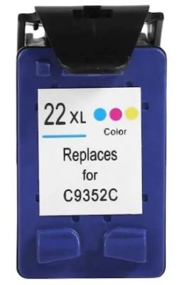 HP C22XL / C9352 (22XL) Renkli Muadil Kartuş
