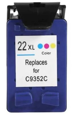 HP C22XL / C9352 (22XL) Renkli Muadil Kartuş - 1