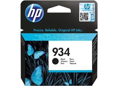 HP C2P19A (934) Siyah Orjinal Mürekkep Kartuş - 1