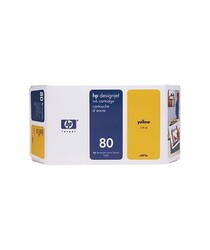 HP - HP C4873A Yellow Mürekkep Kartuş (80)