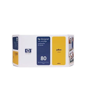 HP C4873A Yellow Mürekkep Kartuş (80) - 1