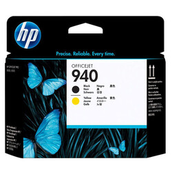 HP - HP C4900A Black/Yellow Baskı Kafası (940)