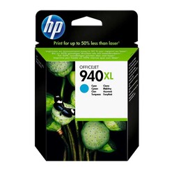 HP - HP C4907A (940XL) Mavi Mürekkep Kartuş