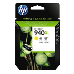 HP C4909A (940XL) Sarı Mürekkep Kartuş - HP