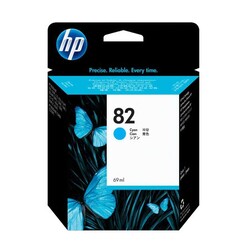 HP - HP C4911A Mavi Mürekkep Kartuş (82)