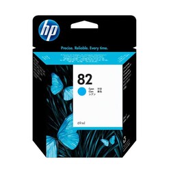 HP C4911A Mavi Mürekkep Kartuş (82) - HP