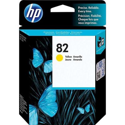 HP C4913A Sarı Mürekkep Kartuş (82) - 1