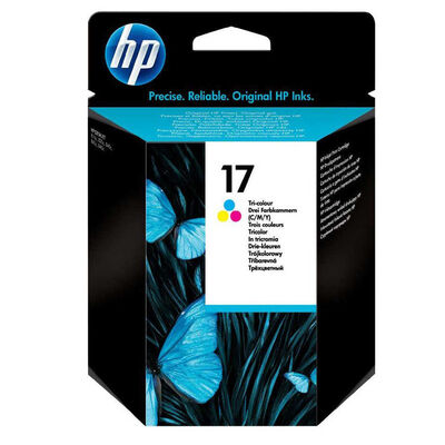 HP C6625A CMY Renkli Mürekkep Kartuş (17) - 1