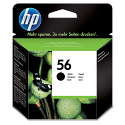 HP - HP C6656A Siyah Mürekkep Kartuş (56)