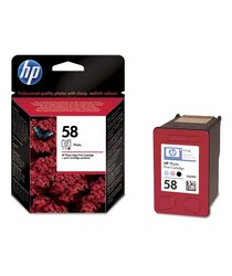 HP C6658A Photo Black Mürekkep Kartuş (58) - HP
