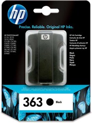 HP - HP C8721E Siyah Mürekkep Kartuş (363)