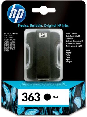 HP C8721E Siyah Mürekkep Kartuş (363) - 1