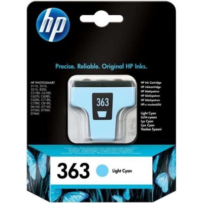 HP C8774E Açık Mavi Mürekkep Kartuş (363) - 1