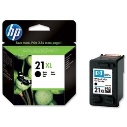 HP C9351C Siyah Mürekkep Kartuş (21XL) - HP