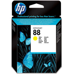 HP C9388A Sarı Mürekkep Kartuş (88) - HP