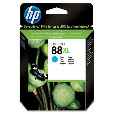 HP C9391A Mavi Mürekkep Kartuş (88XL) - 1