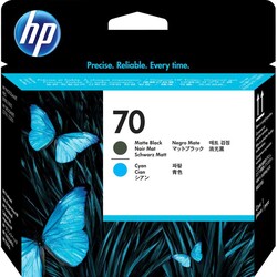 HP C9404A (70) Mavi + Mat Siyah Orjinal Kafa Kartuşu - Designjet Z2100 - HP