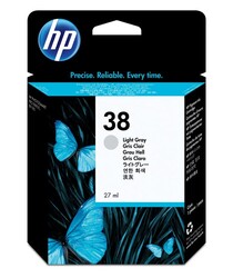 HP C9414A L. Gray Mürekkep Kartuş (38) - HP