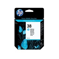 HP C9418A Açık Mavi Mürekkep Kartuş (38) - HP