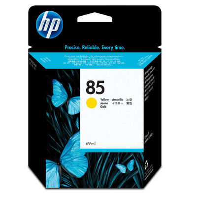 HP C9427A Sarı Mürekkep Kartuş (85) - 1