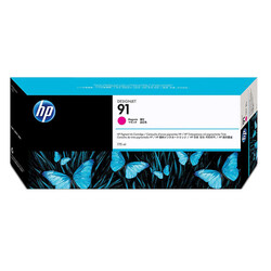 HP C9468A Kırmızı Mürekkep Kartuş (91) - HP