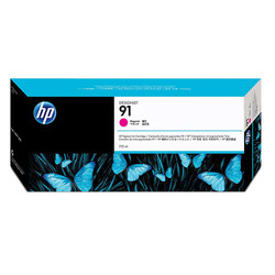 HP - HP C9468A Kırmızı Mürekkep Kartuş (91)