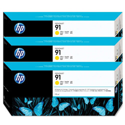 HP - HP C9485A Sarı Mürekkep Kartuş (91)