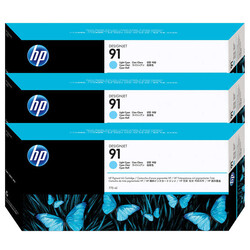 HP - HP C9486A Açık Mavi Mürekkep Kartuş (91)