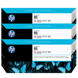 HP - HP C9487A Açık Kırmızı Mürekkep Kartuş (91)