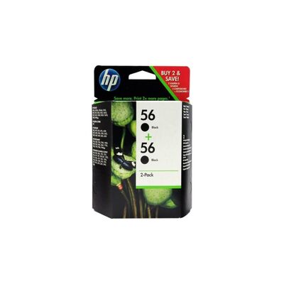 HP C9502A Siyah Mürekkep Kartuş (56) - 1