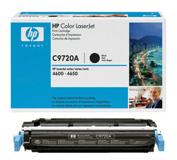 HP - HP C9720A (641A) ORJİNAL SİYAH TONER