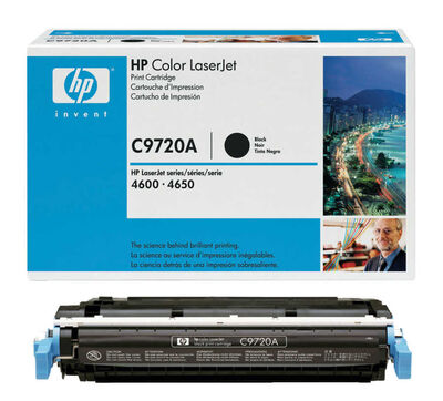 HP C9720A (641A) ORJİNAL SİYAH TONER