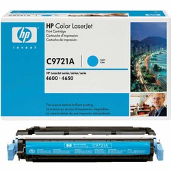 HP - HP C9721A (641A) ORJİNAL MAVİ TONER