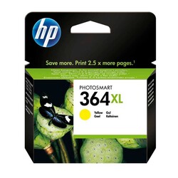HP - HP CB325E Sarı Mürekkep Kartuş (364XL)