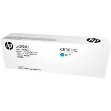 HP - HP CB381YC MAVİ ORİJİNAL TONER