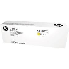 HP - HP CB382YC SARI ORİJİNAL TONER